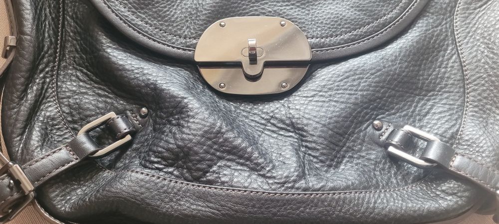 Чисто нова, естествена кожа, Tommy Hilfiger