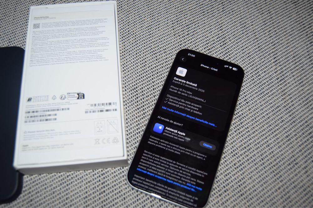 Apple iPhone 16 PRO MAX Silver