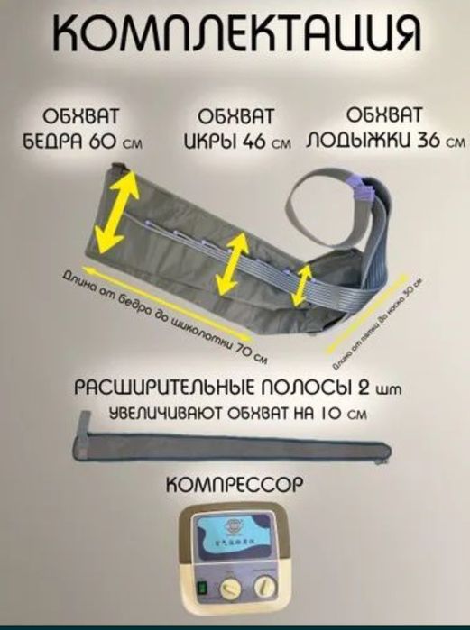 Лимфодренаж прессотерапия аппарат