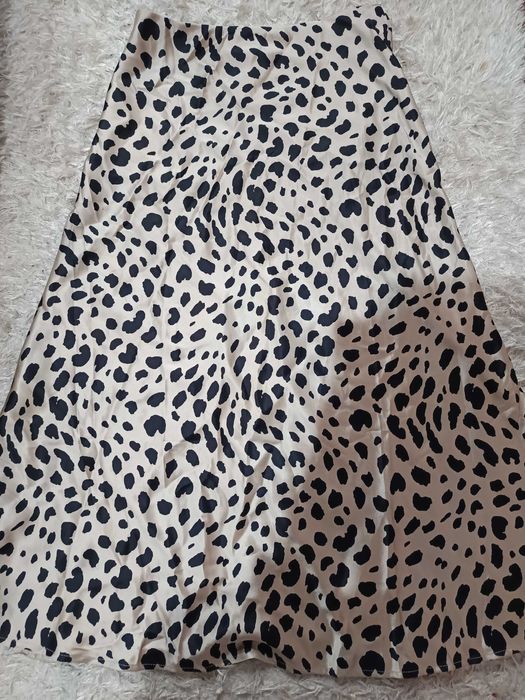 Дълга пола в тигров десен