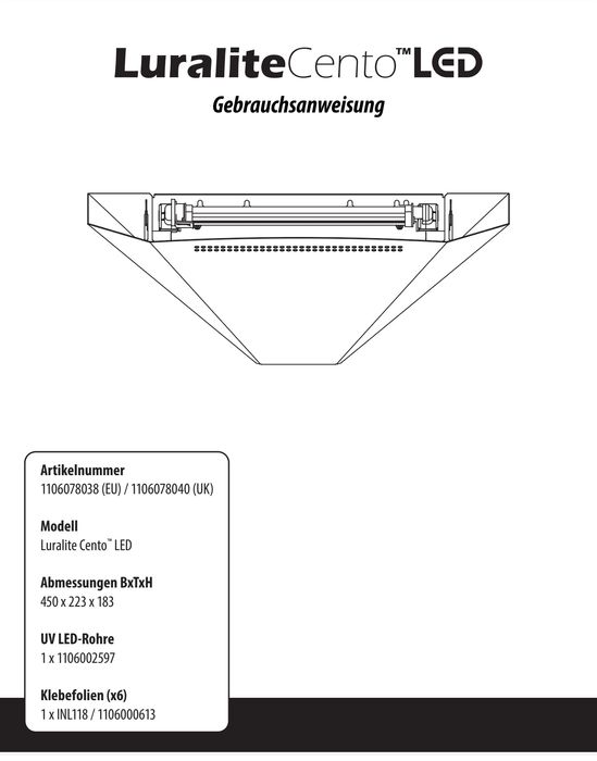 Капан за насекоми Insect-O-Cutor Luralite® Cento