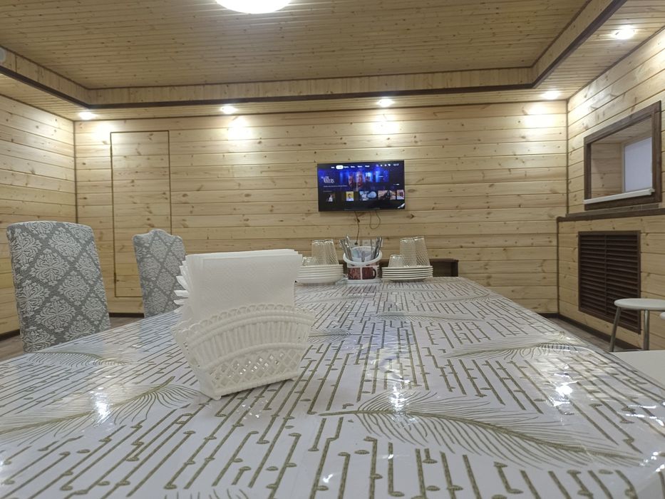 Сауна  с подогревом бассейна  КАРАОКЕ  !