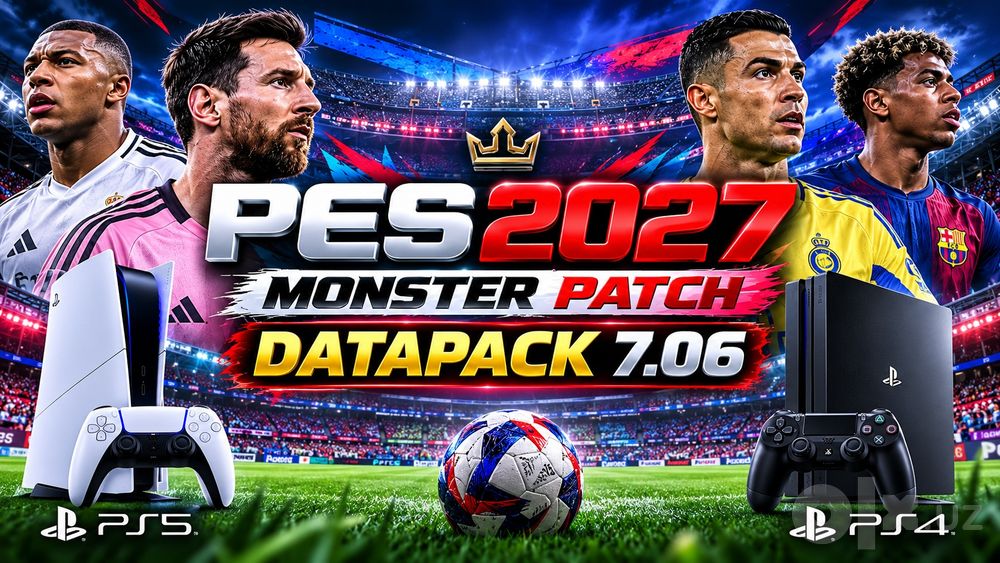 PS4/PS5 PES 2027 Monster Patch DATAPACK 7.06