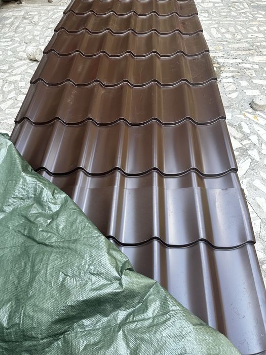 Tigla metalica Bilman noua, 13,2 metri, 25 lei metrul patrat