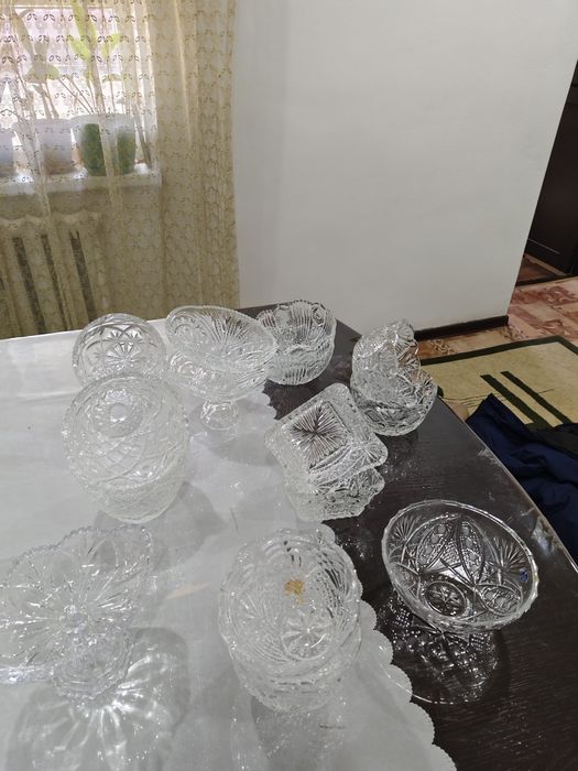 Хрусталь посудасы