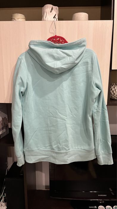 Худи мятный женский