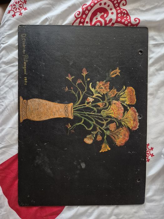 Vând tablou D. Ciobanu Petroșani 1937