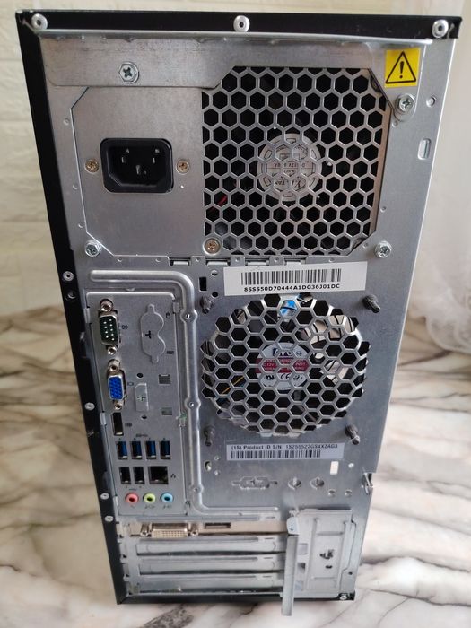 Компютър Lenovo ThinkStation E31 Workstation Intel Core i7- 3770 16gb SSD Quadro K620