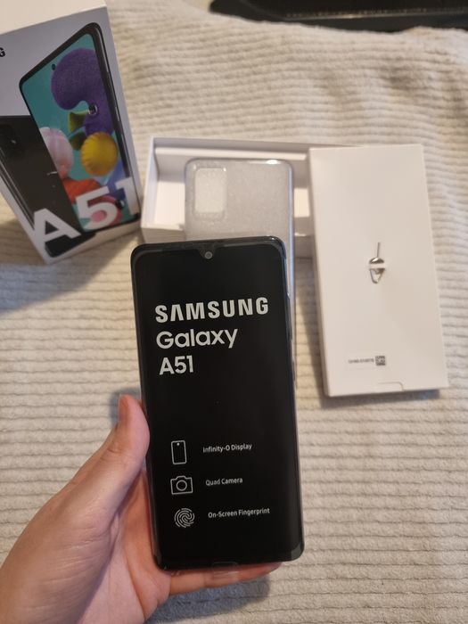 Samsung Galaxy A51 – 128GB / 8GB RAM – cutie + husă