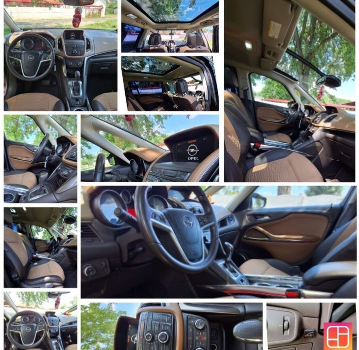 Opel Zafira c 2012 1.4 turbo +gpl  automata