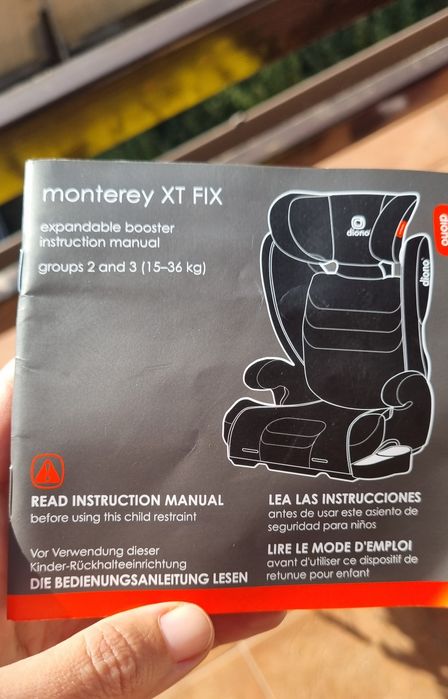 Scaun auto, Diono, 2 in 1 (scaun auto cu spătar și înălțător)+ CADOU