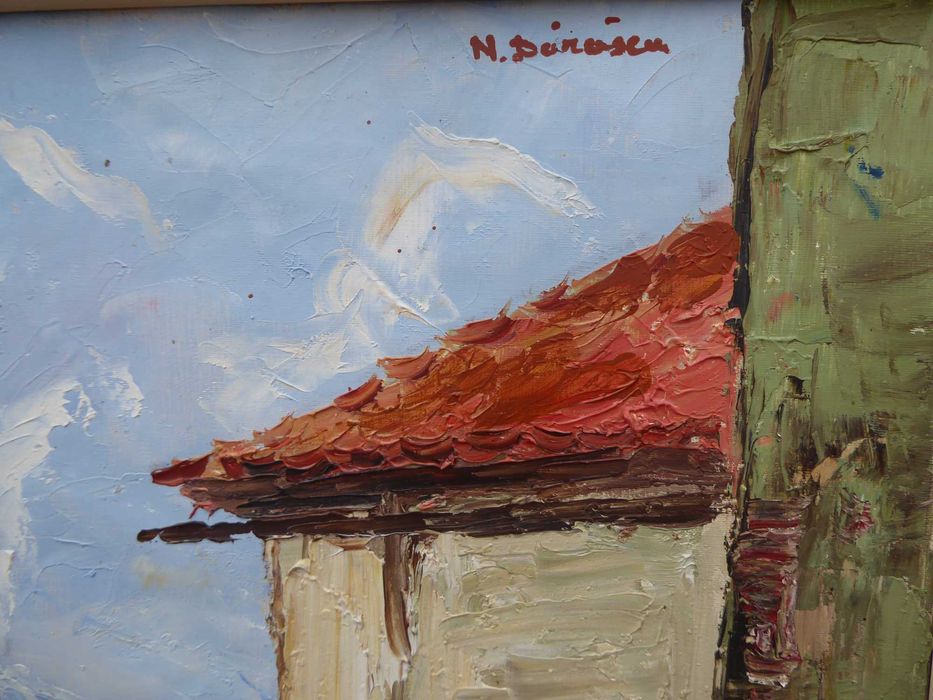 Tablou vechi romanesc