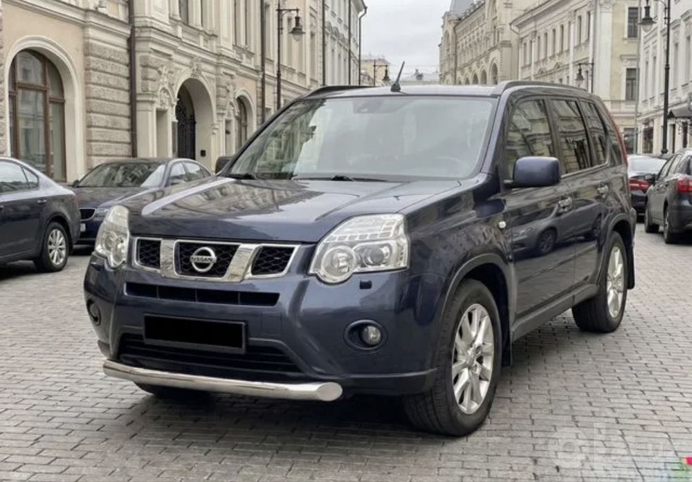 Защита бампера Nissan Navara Pathfinder X-Trail