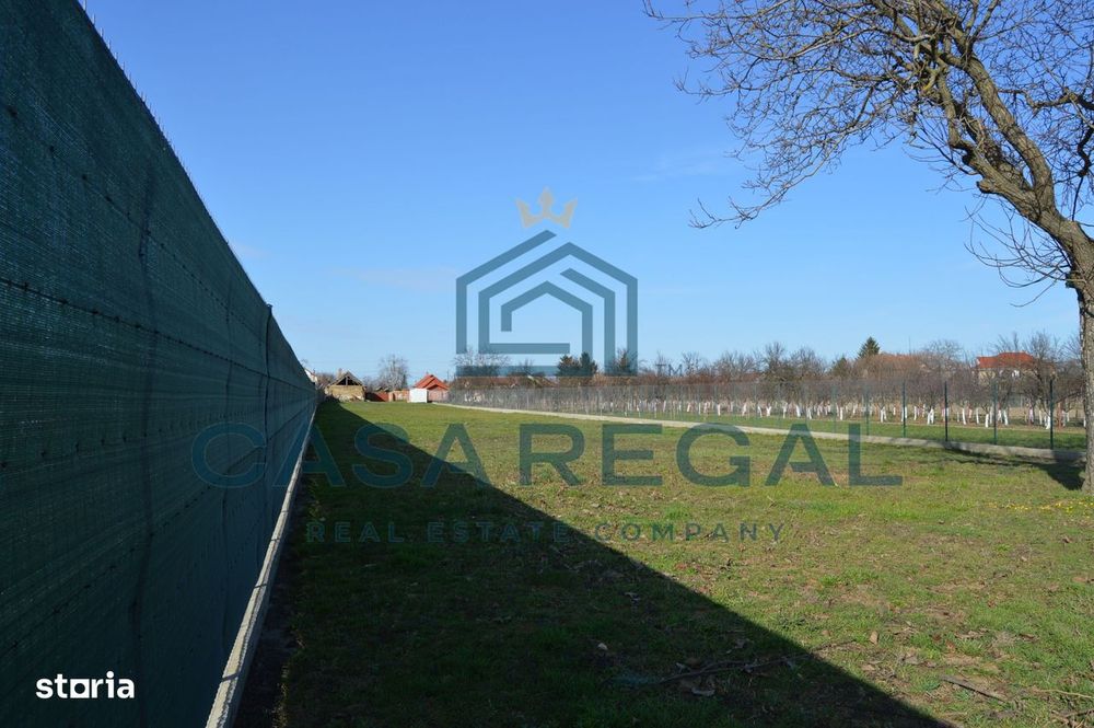 Teren 3500 mp împrejmuit, central, Biharia, lângă Profi, utilități