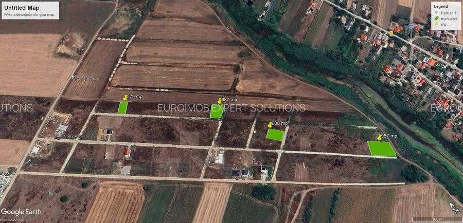 0% comision | Loturi casa Frumusani 529 mp - 1.205 mp | Gaz + curent | 15 minute Bucuresti