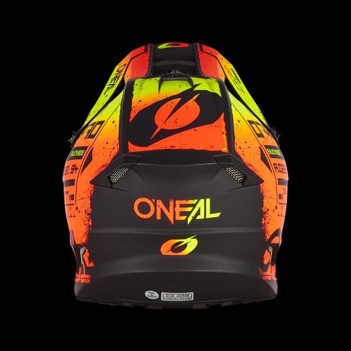 Мотокрос каска O'NEAL 5SERIES SCARZ Black/Red/Yellow V.24