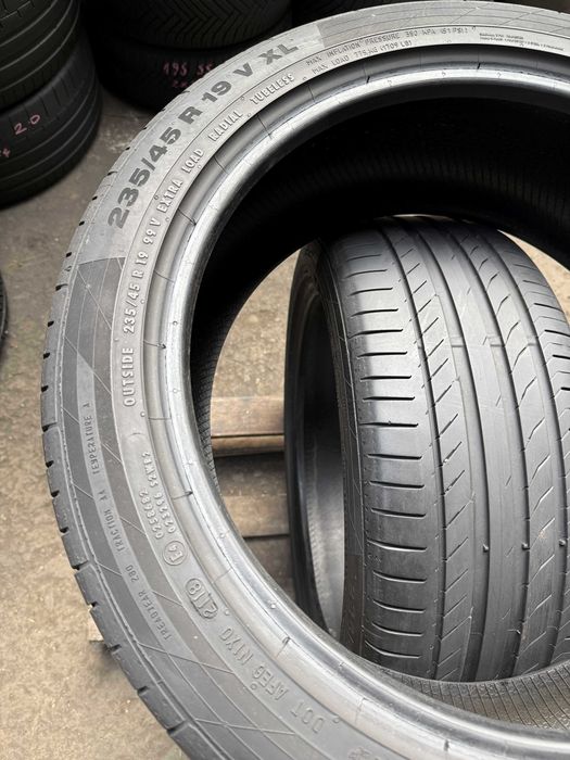2x Anvelope Vara 235/45 R19  - Continental Conti Sport Contact 5 XL