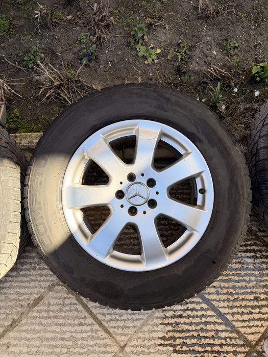 Оригинални джанти Mercedes ML W164 17” + зимни гуми Lassa DOT 4323