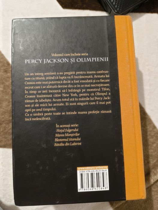 Ultimul olimpian (vol 5)