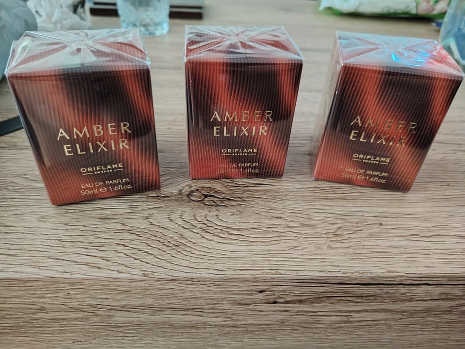 Set 3 bucăți Amber Elixir