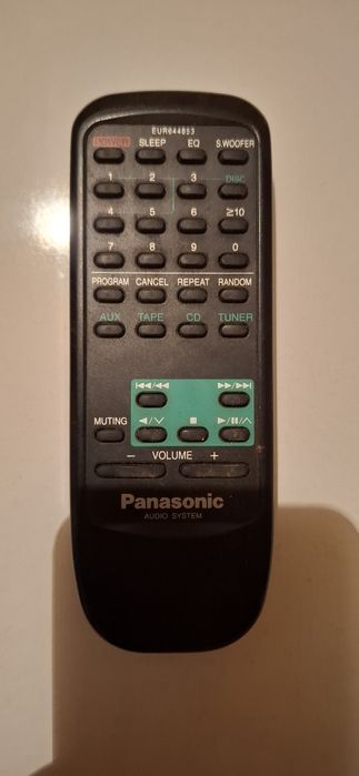 Дистанционно за уредба Panasonic