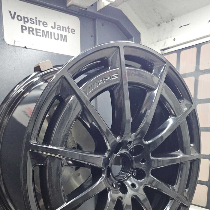 Diamond Cut jante CNC – față strunjită premium