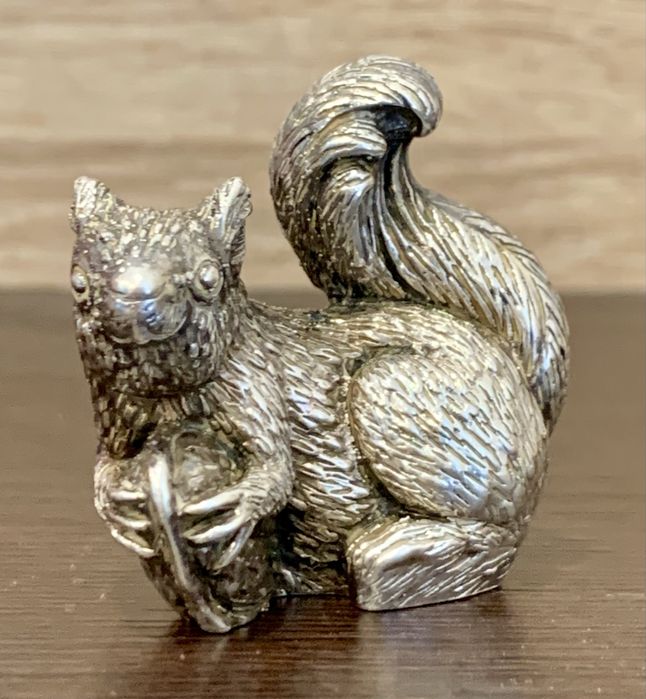 Veverita din Argint Lucchesi FARO Italia figurina veche de colectie