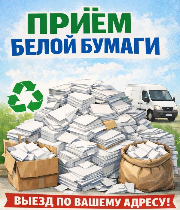 приём бумаги. покупка бумаги