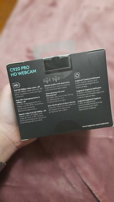 Веб-камера Logitech HD Pro Webcam C920