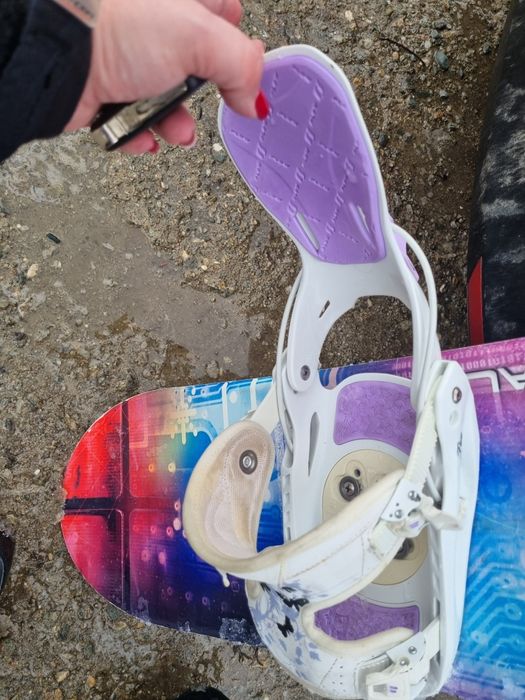 Snowboard legături si boots