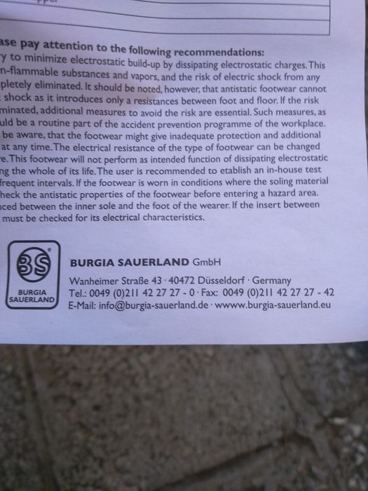 Защитни обувки-нови