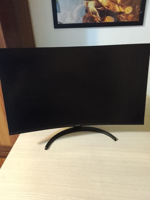 Monitor gaming Acer ED322Q Pbmiipx, 32", Full HD, curbat, 165Hz