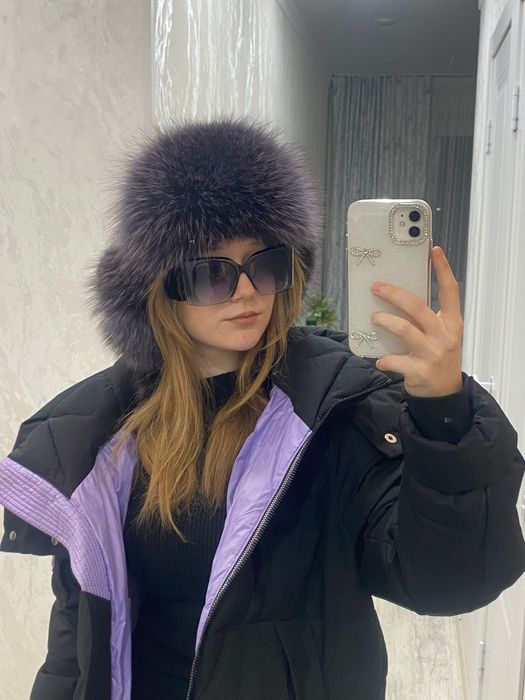 Шапка ушанка меховая