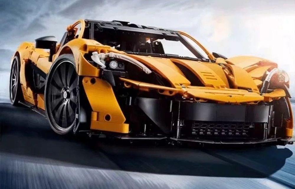 Конструктор лего McLaren P1 (59 см). Подарок на Новый год.