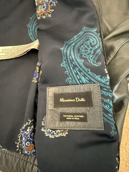 Кожено яке Massimo Dutti