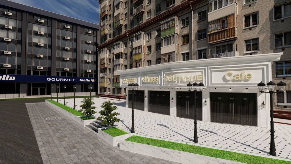 Продается нежилой помещение Паркентский 270 м/2 1 этаж подвол 200 м/2