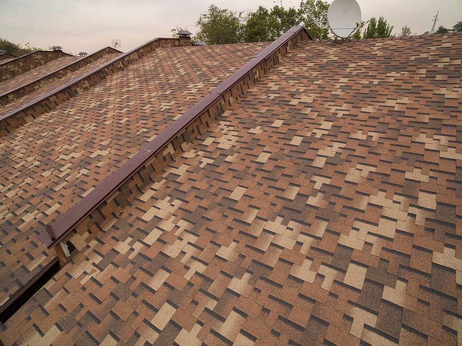 Yumshoq tom, tegola andulin texnonikol mansarda krovlya