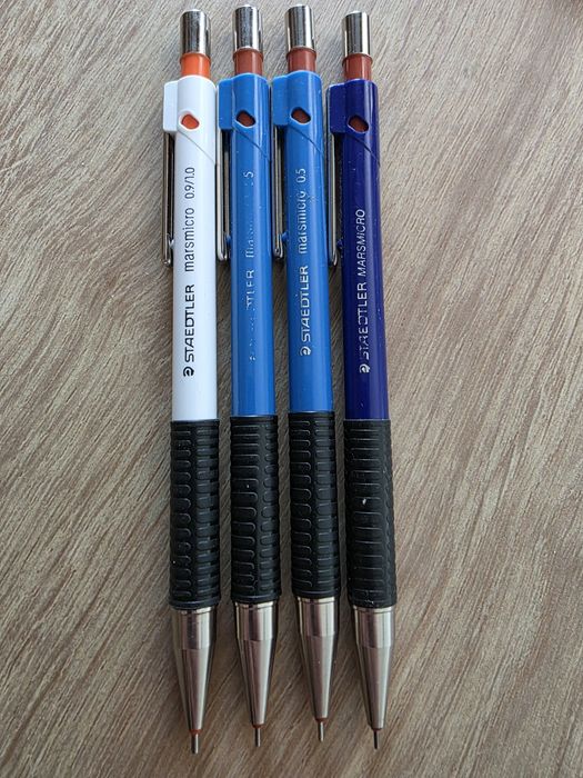 Creioane mecanice Staedtler si Rotring
