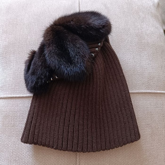 Комплект шапка и шарф