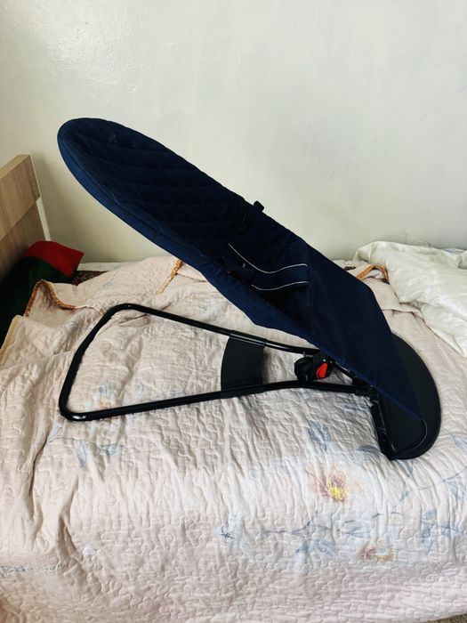 Шезлонг синий цвет для малышей