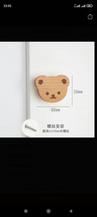 Ручки для мебели