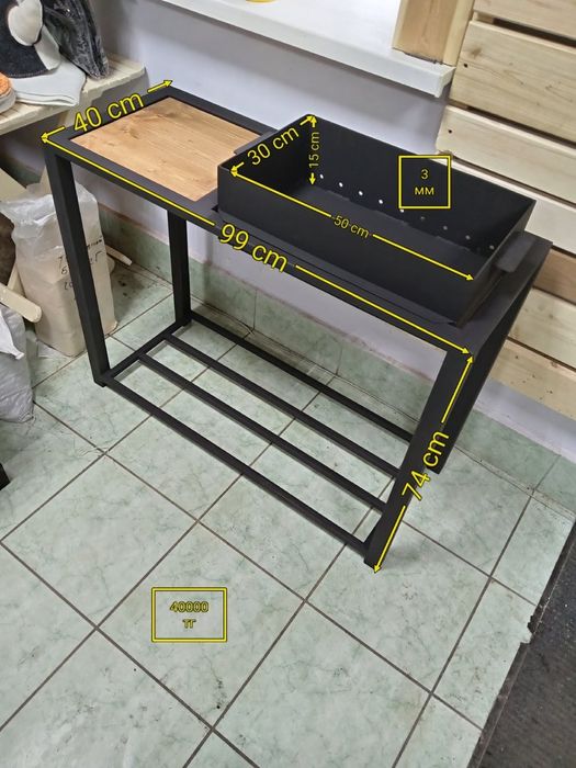 Мангал лофт 3мм 40000