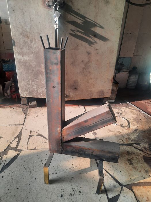 Продам походную печку на дровах!