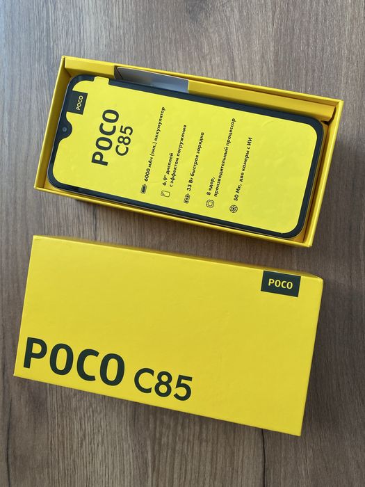 Poco C85 8/256gb новый!