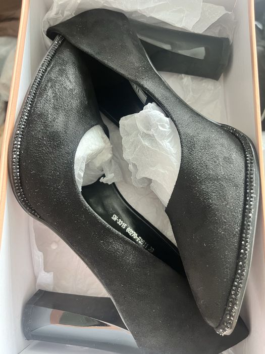 Туфли замш ботилек кожа 39р