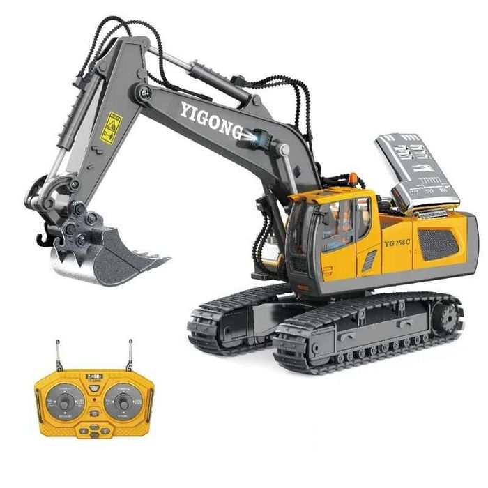 RC Багер с дистанционно управление и метална лопата