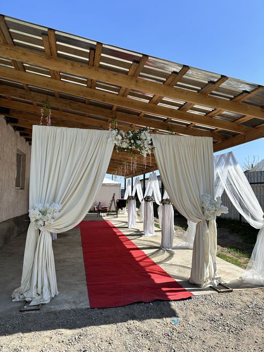 Оформление, кудалык, арка, баннер