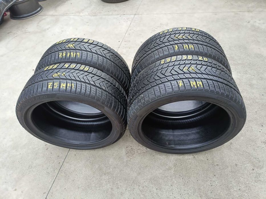 Set 4 anvelope de iarna 255 40 20 cu 285 35 20 pirelli sottozero3
