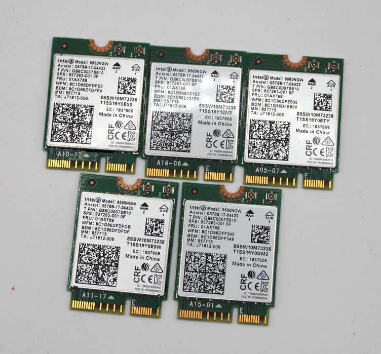 Intel Wireless-AC 9560 WiFi + Bluetooth