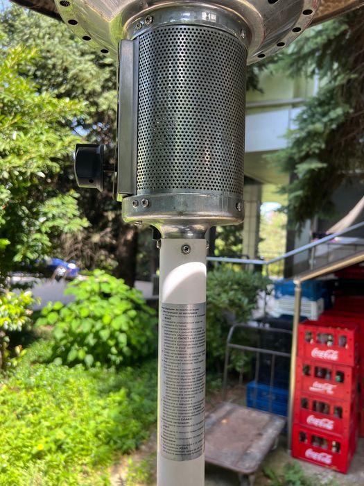 Газов отоплител за вътрешен двор